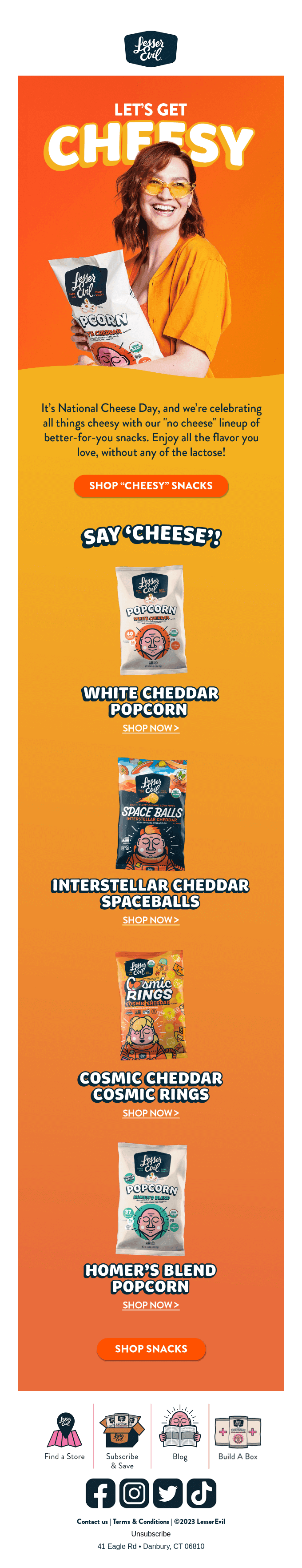 Happy National Cheese Day! 🧀