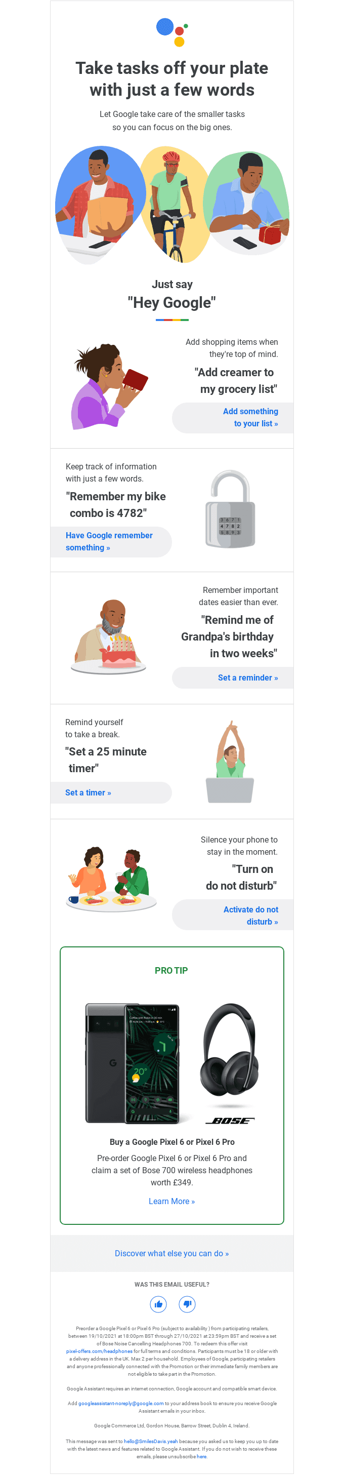  Have too much on your plate? ⏰