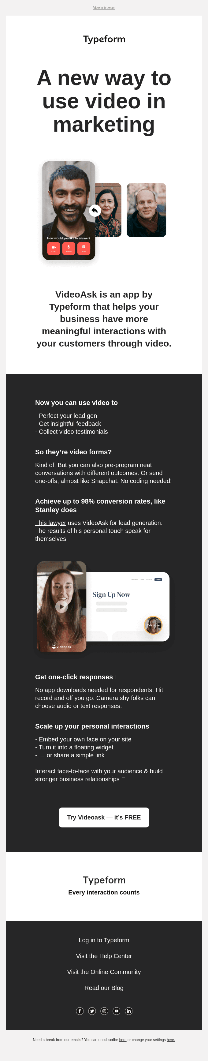 Have you heard of VideoAsk 💁‍♀️?