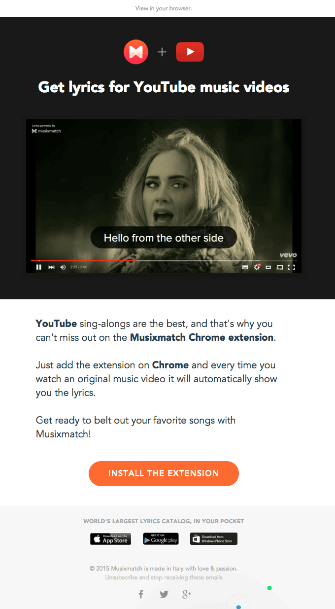 Have you seen this? Youtube video with Lyrics
