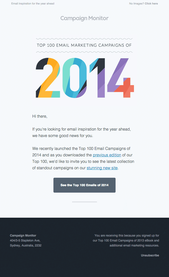 Have You Seen Our Top 100 Email Marketing Campaigns?