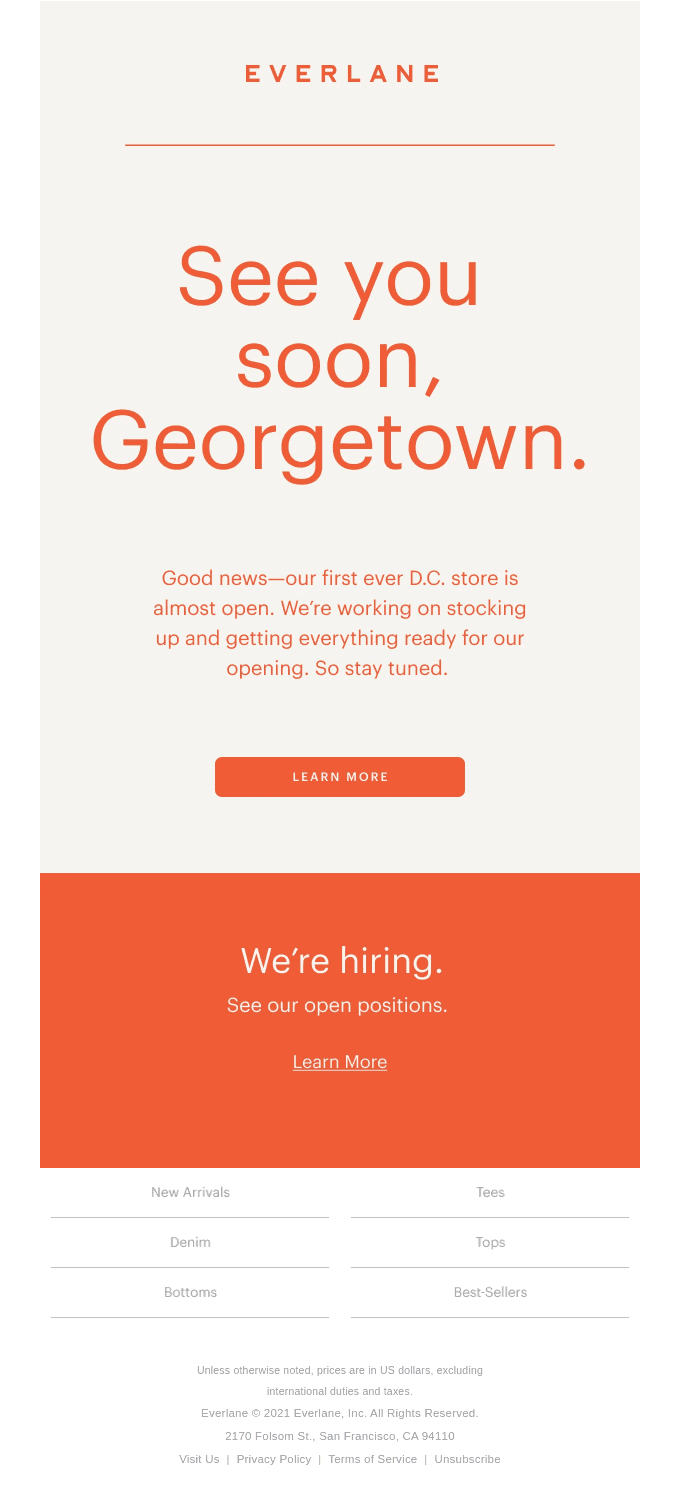 Hello, Georgetown