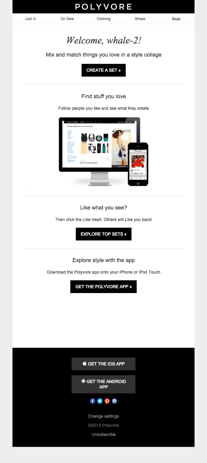 Hello from Polyvore :)
