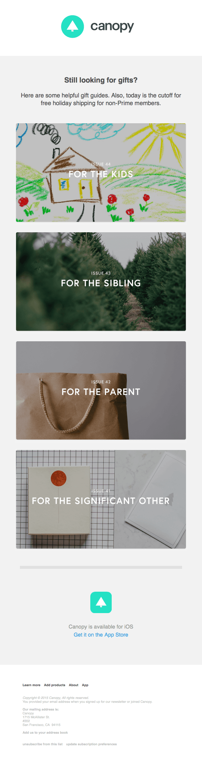 Helpful Gift Guides