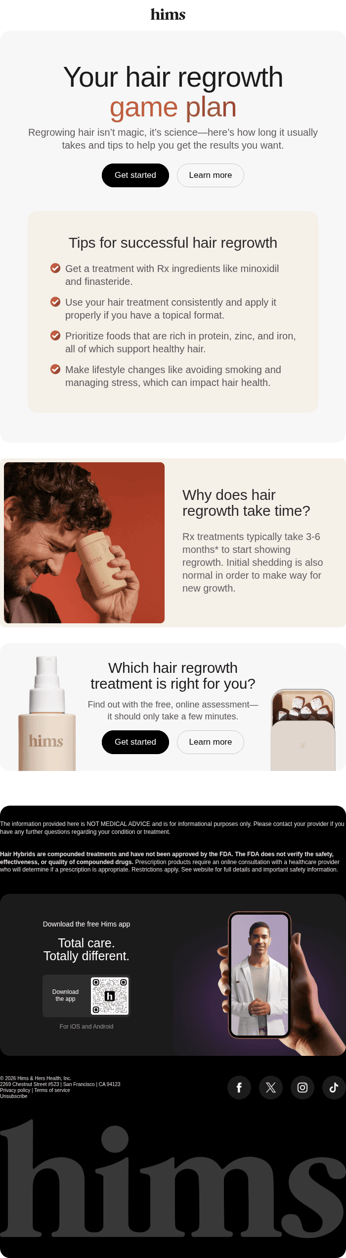 Tips for a successful hair regrowth journey
