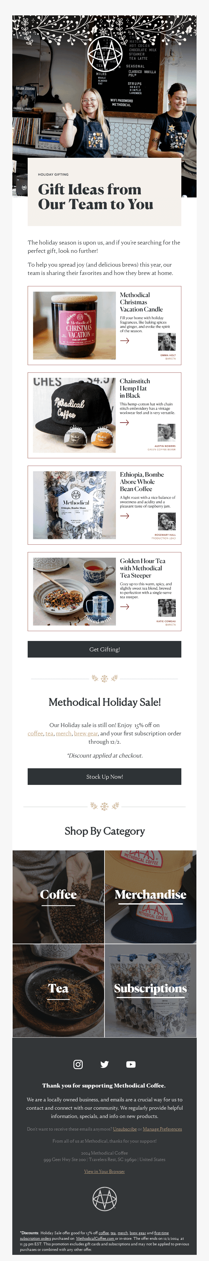 ☕️ Holiday Gifting Made Simple 🎁