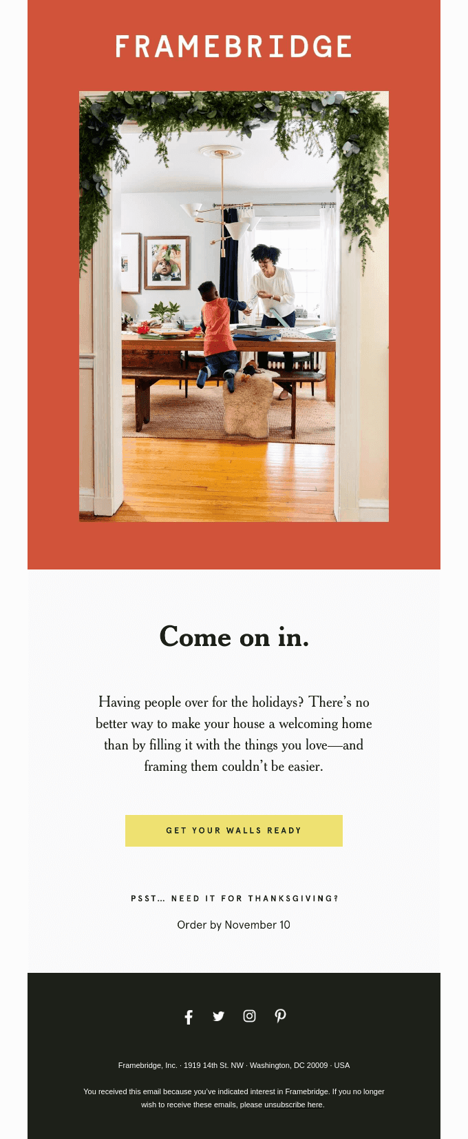 Holiday guests coming over?