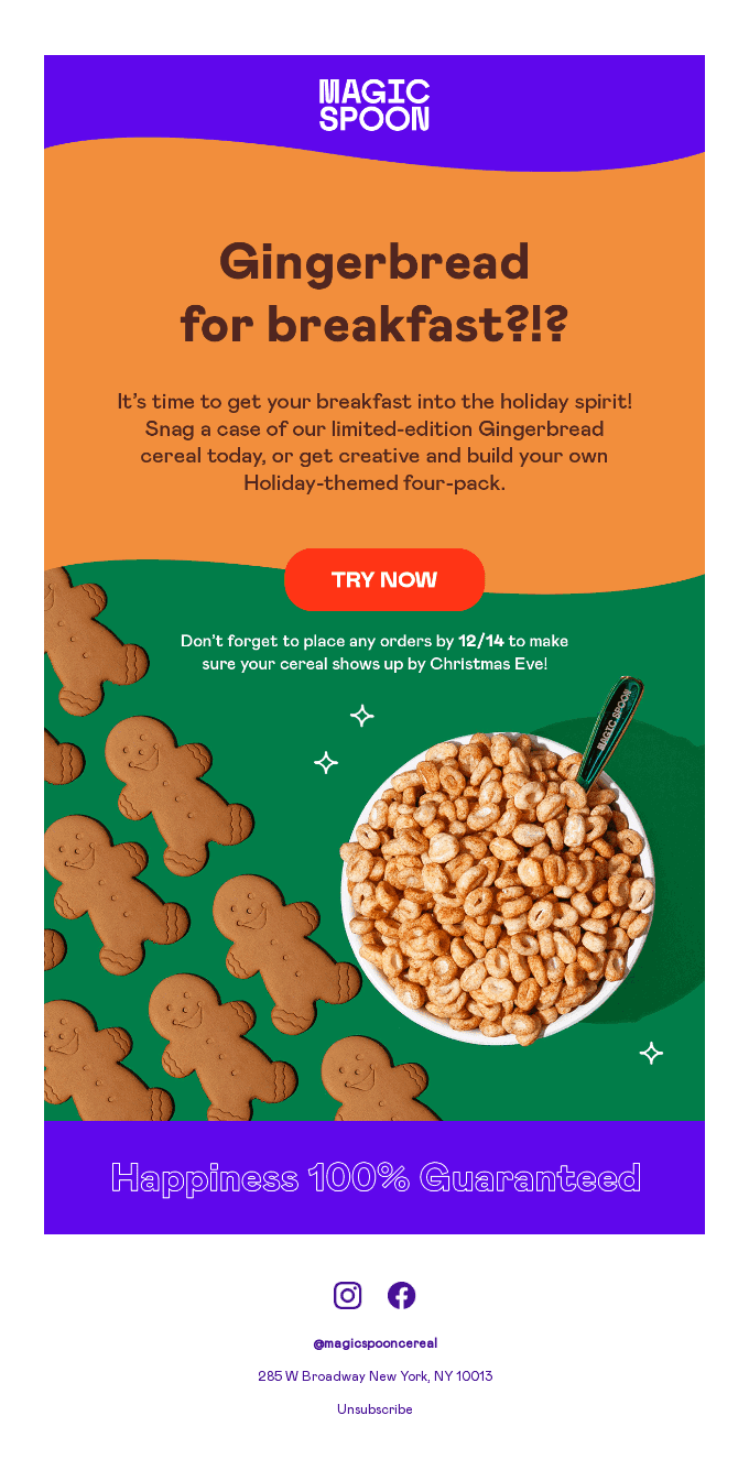 Holiday magic in a bowl 🎄