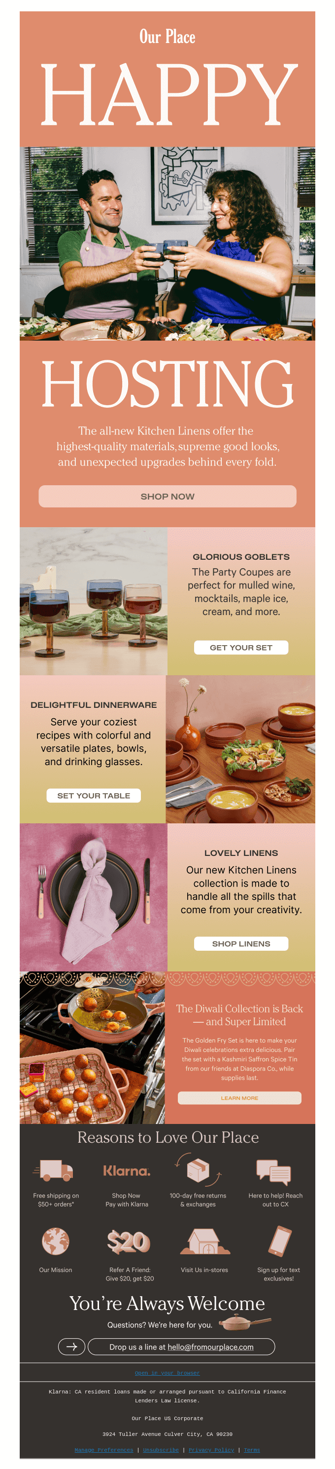 Hosting the holiday party?