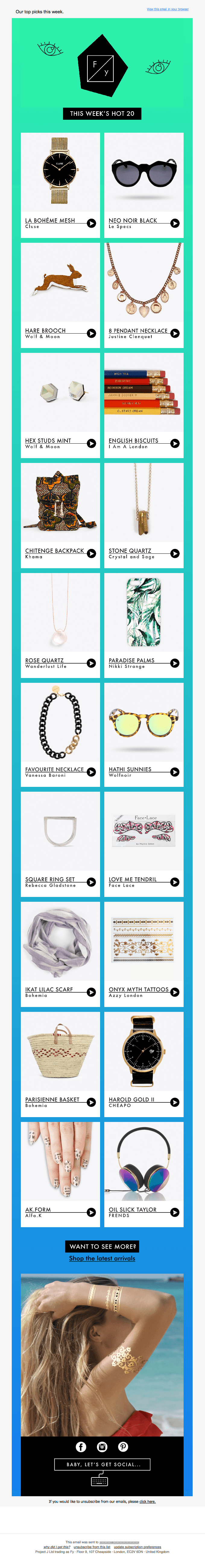 #HOT20: This Email Contains Hot Products!