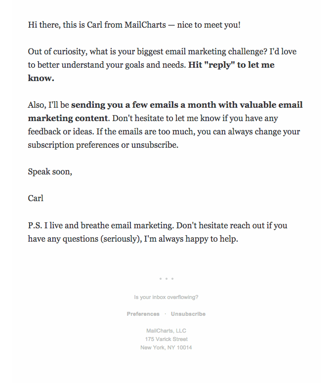 How can I help you with email marketing?