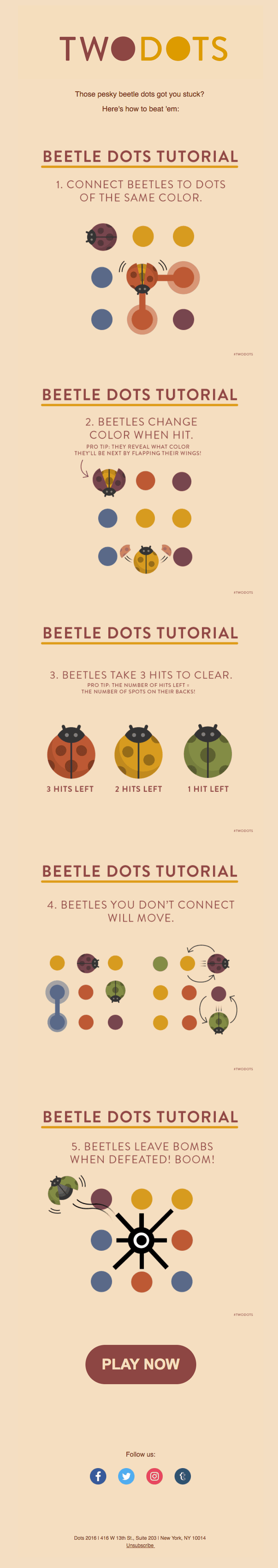 How to defeat Beetle Dots