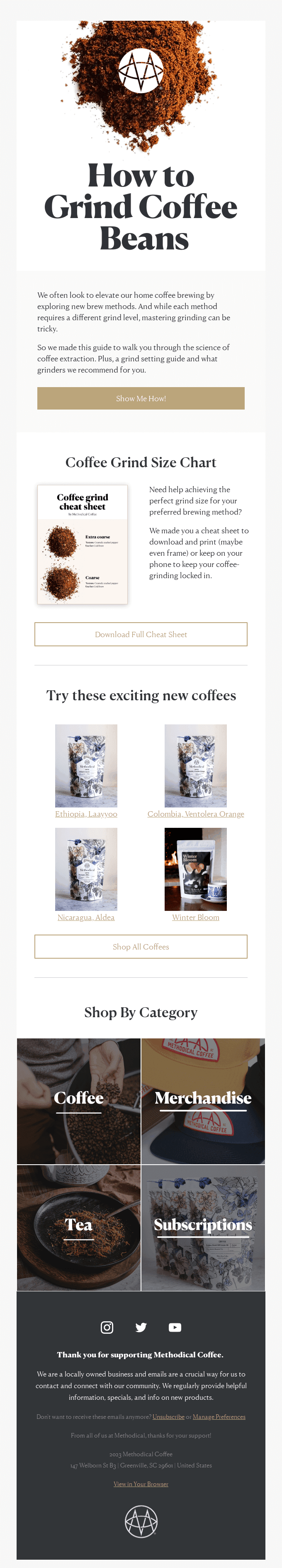 ☕️  How to Grind Coffee Beans