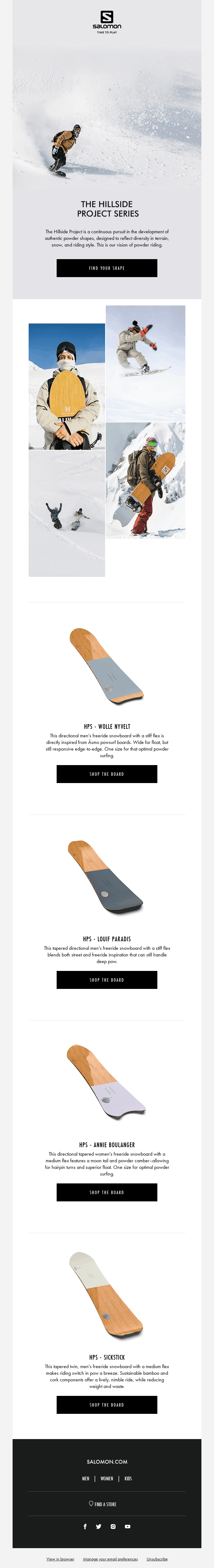 How we do powder boards