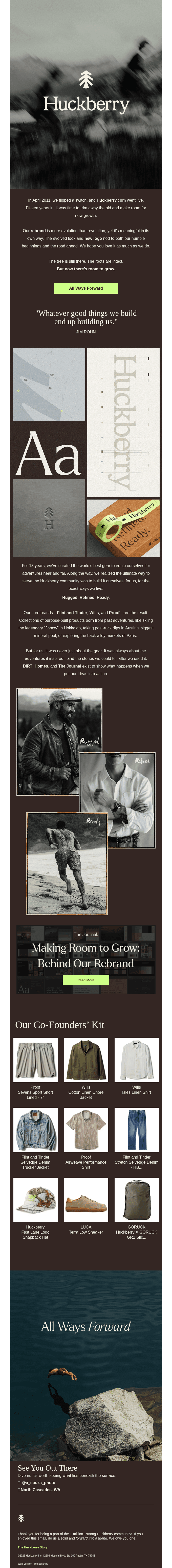 Introducing the New Huckberry.com