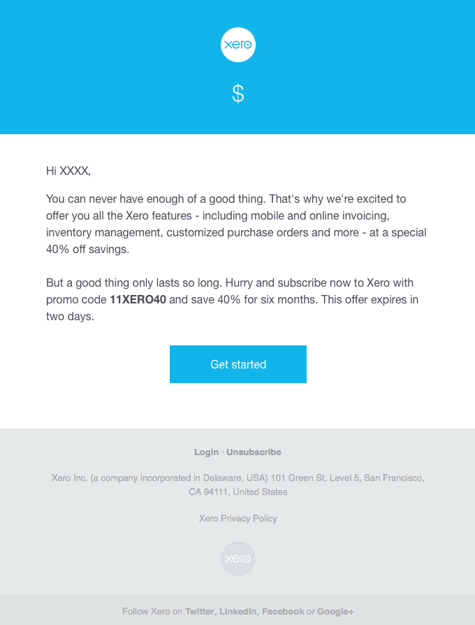 Hurry: special Xero offer ends in two days