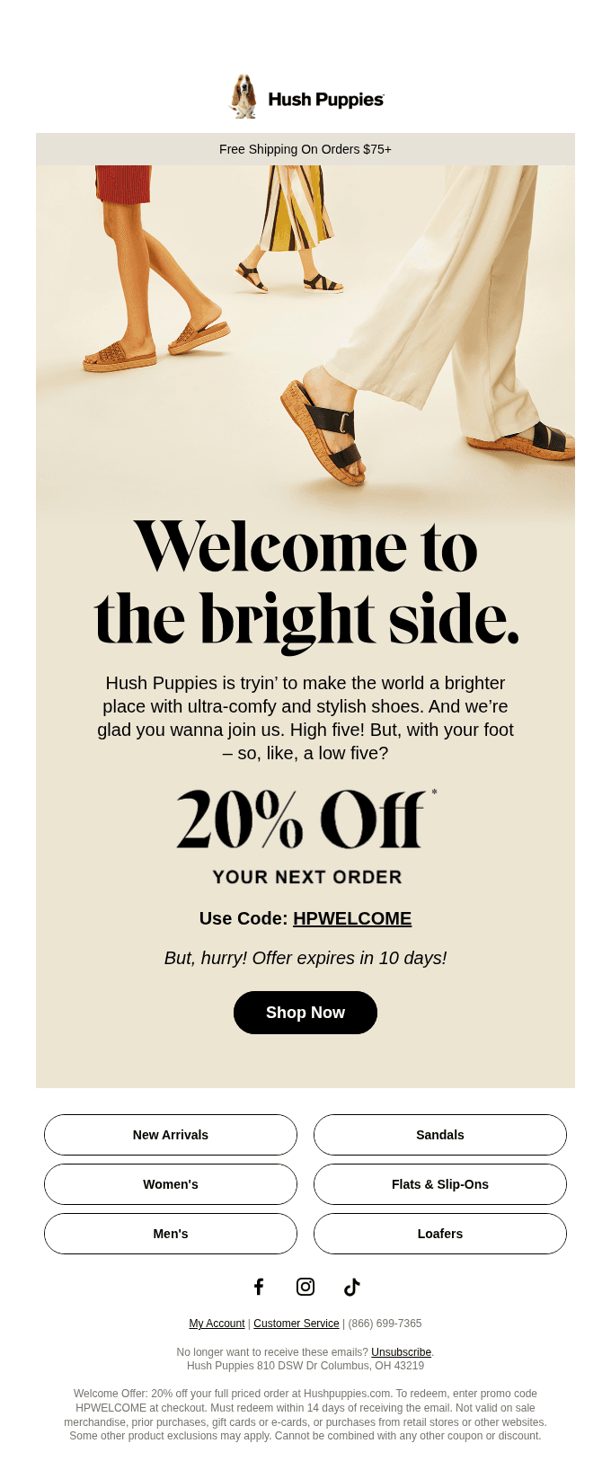 ✨ Welcome to the Bright Side + 20% Off ✨