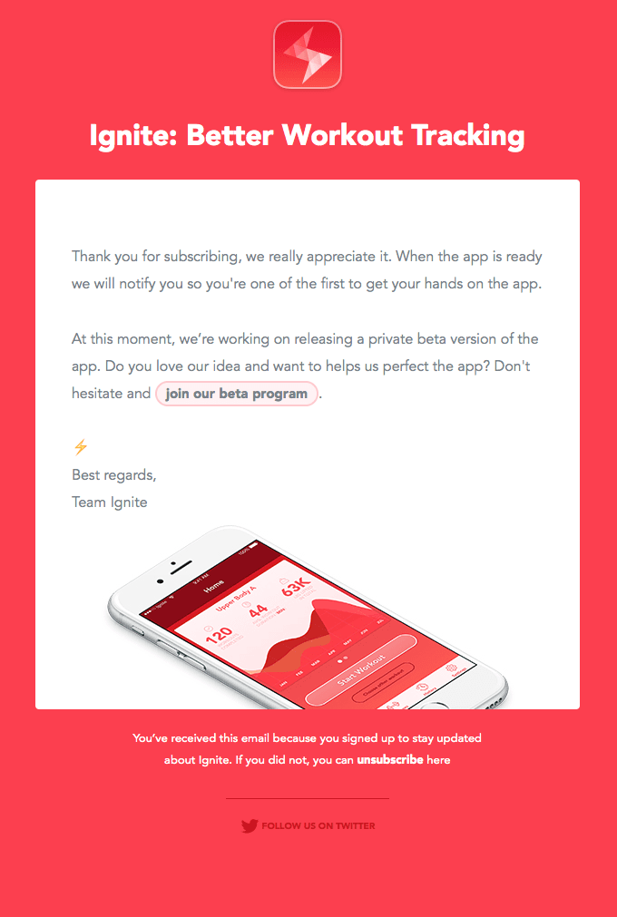Ignite, coming to iPhone soon! ⚡️