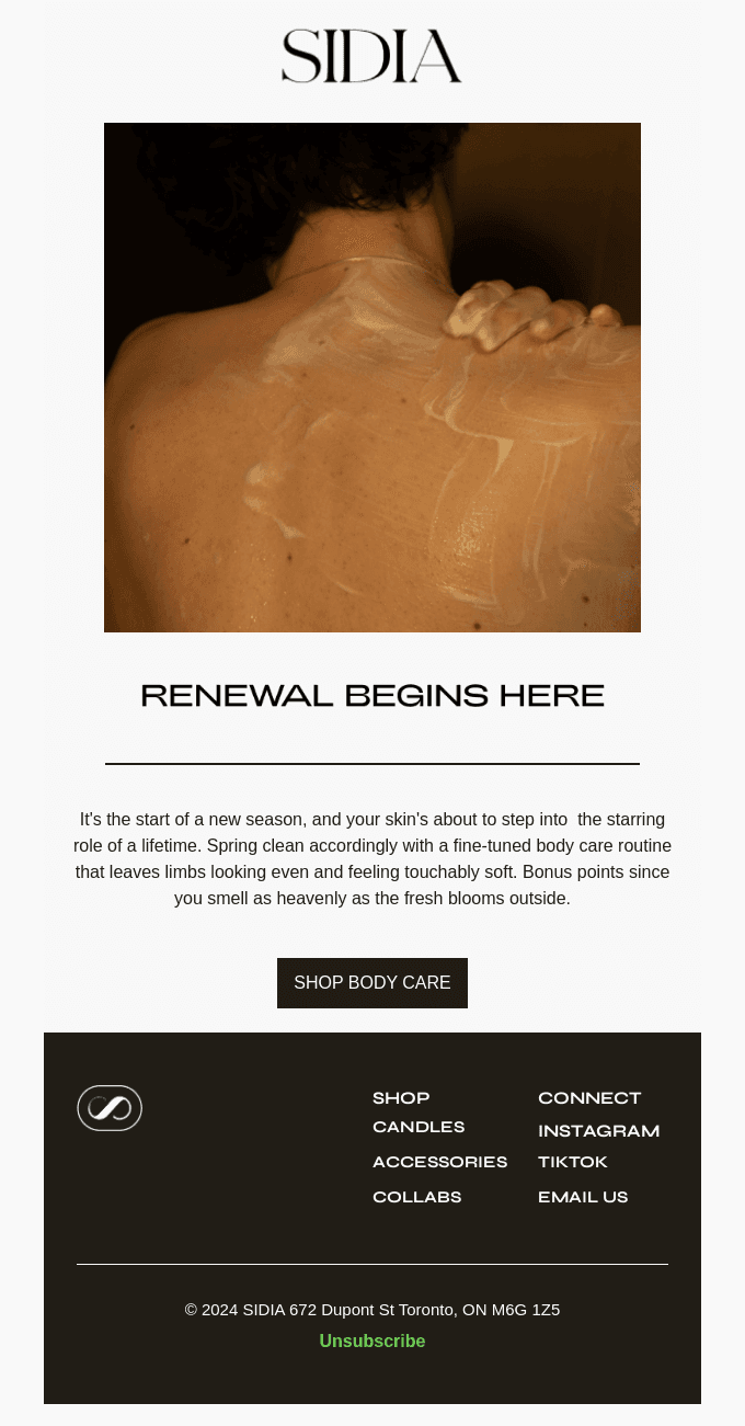 Ingredient-First Body Care