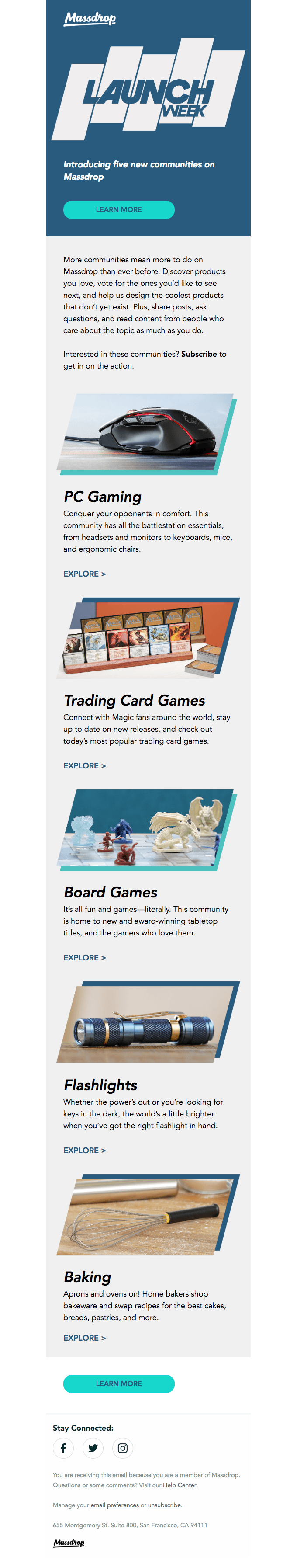 Introducing 5 new communities!