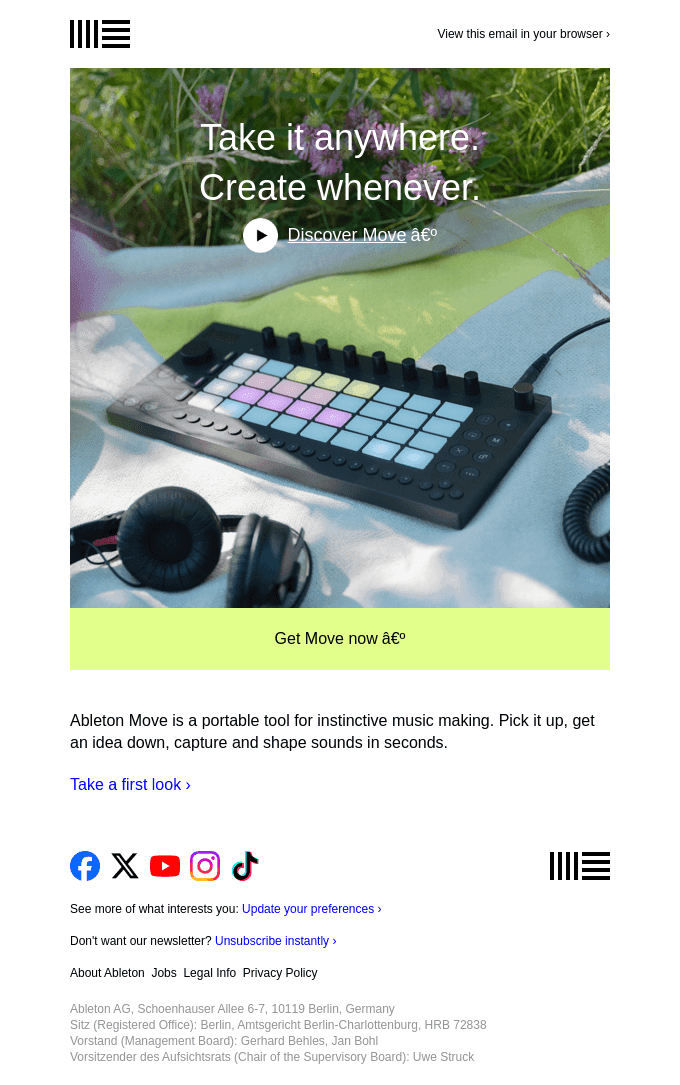Introducing: Ableton Move