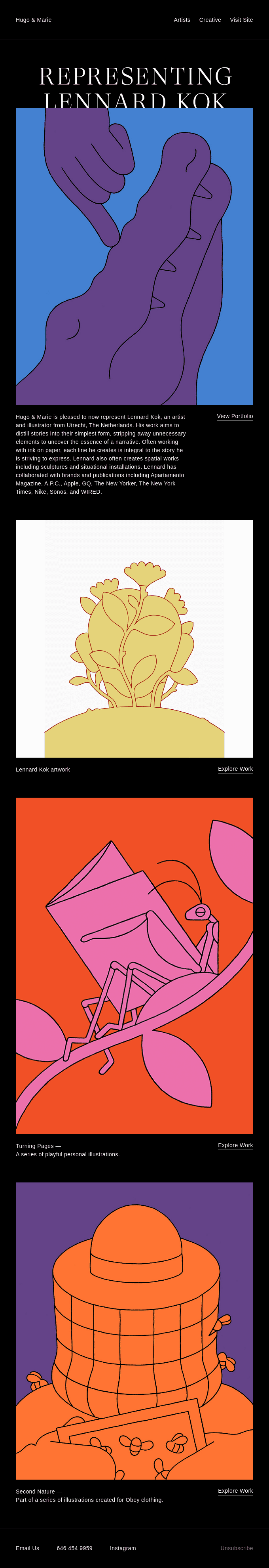 Introducing Artist, Lennard Kok