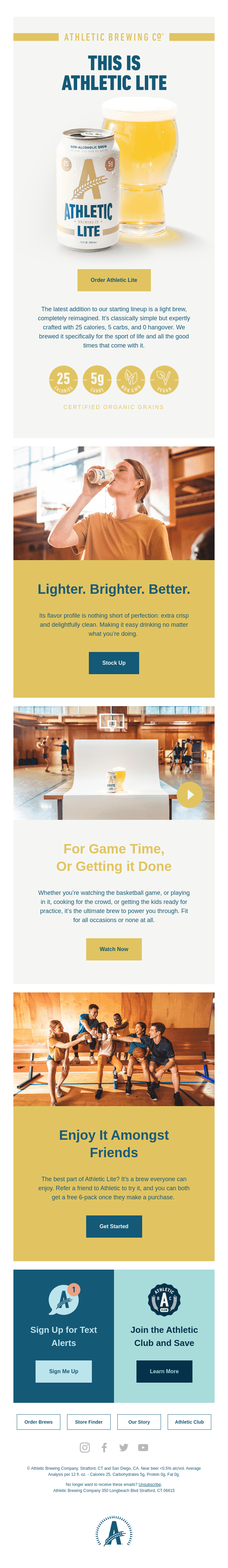 Introducing: Athletic Lite