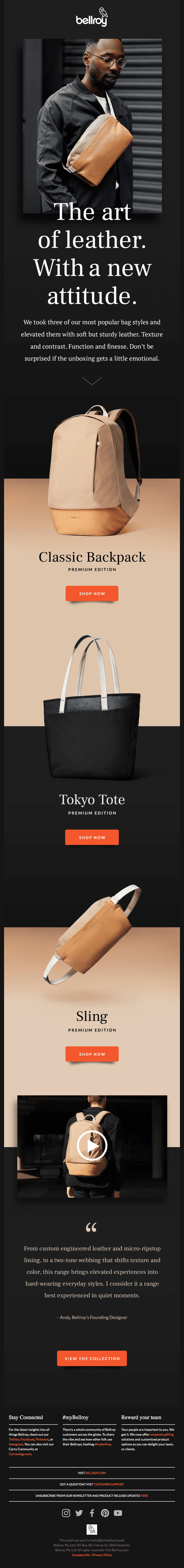 Introducing…Bellroy Premium