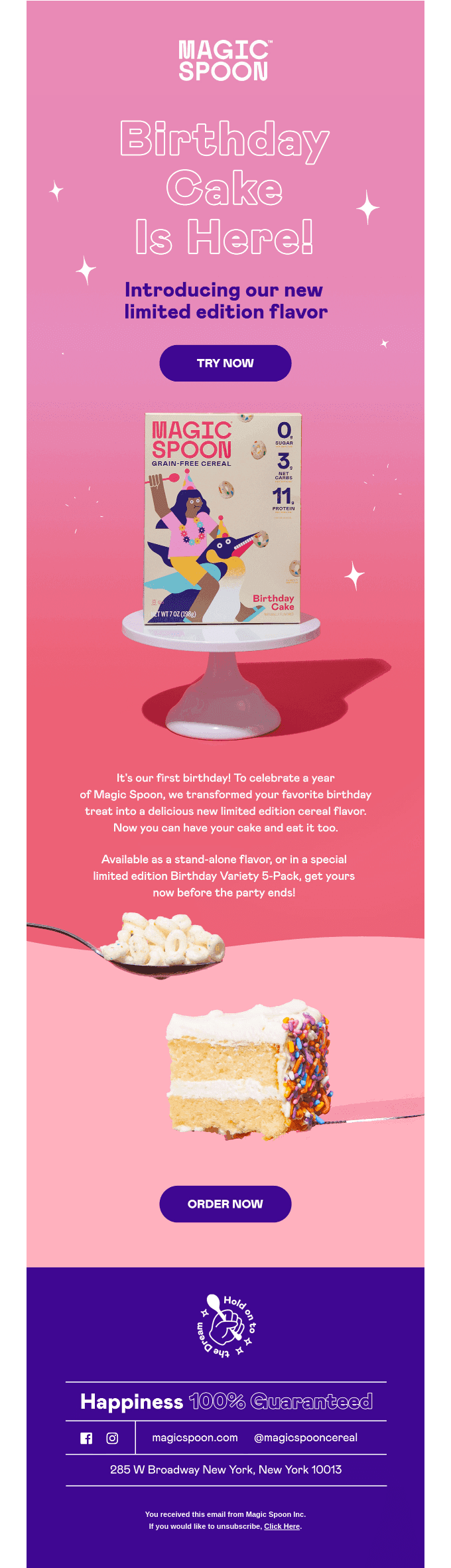 Introducing… Birthday Cake! 🎂