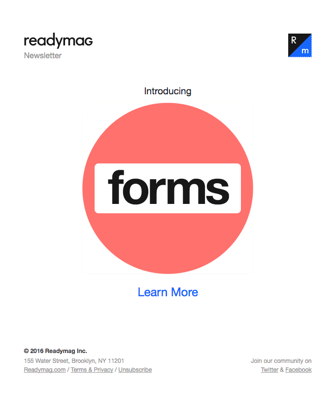 Introducing Forms