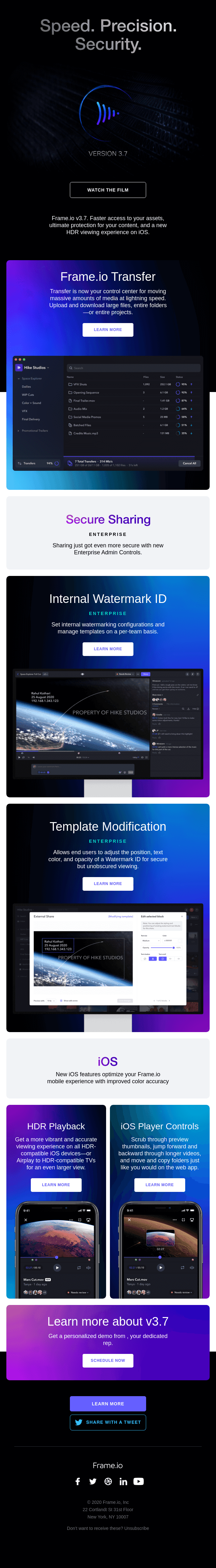 Introducing Frame.io v3.7
