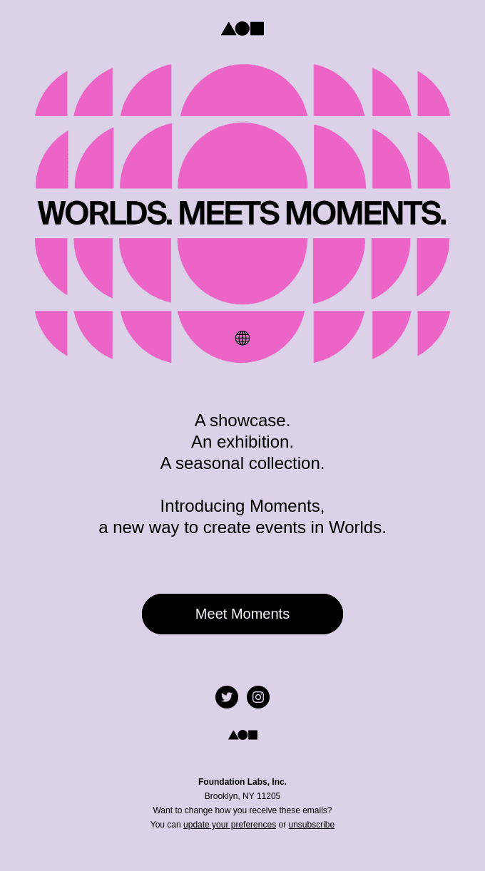 Introducing Moments 💥