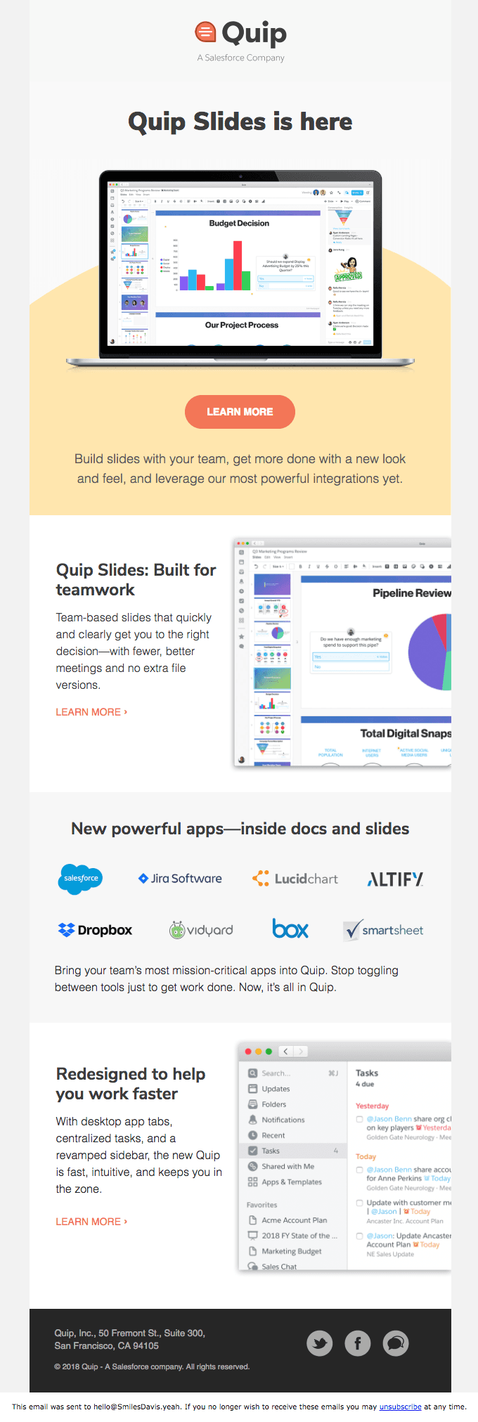 Introducing Quip Slides