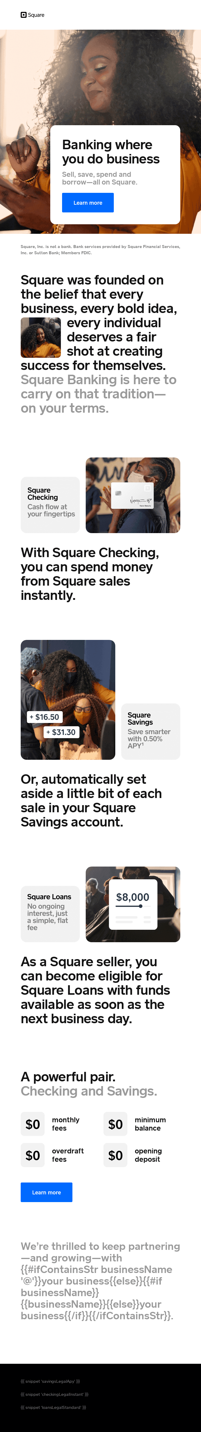 Introducing: Square Banking