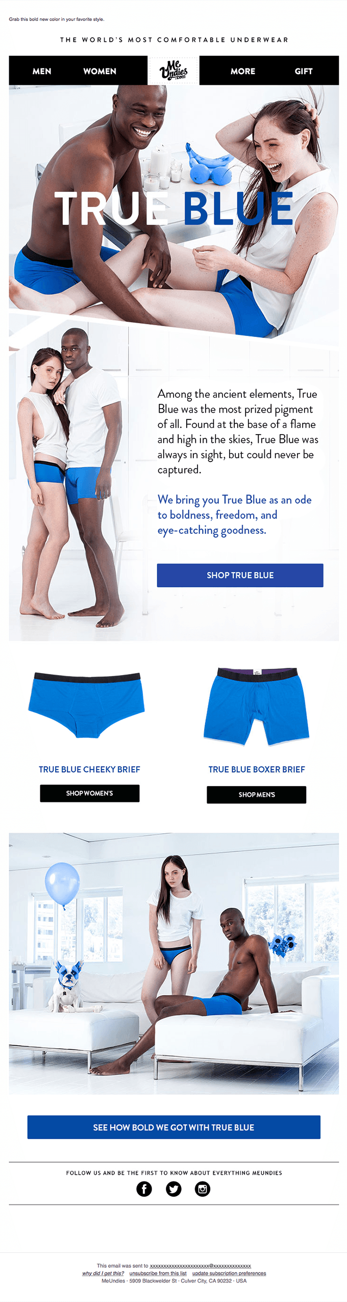 Introducing True Blue…