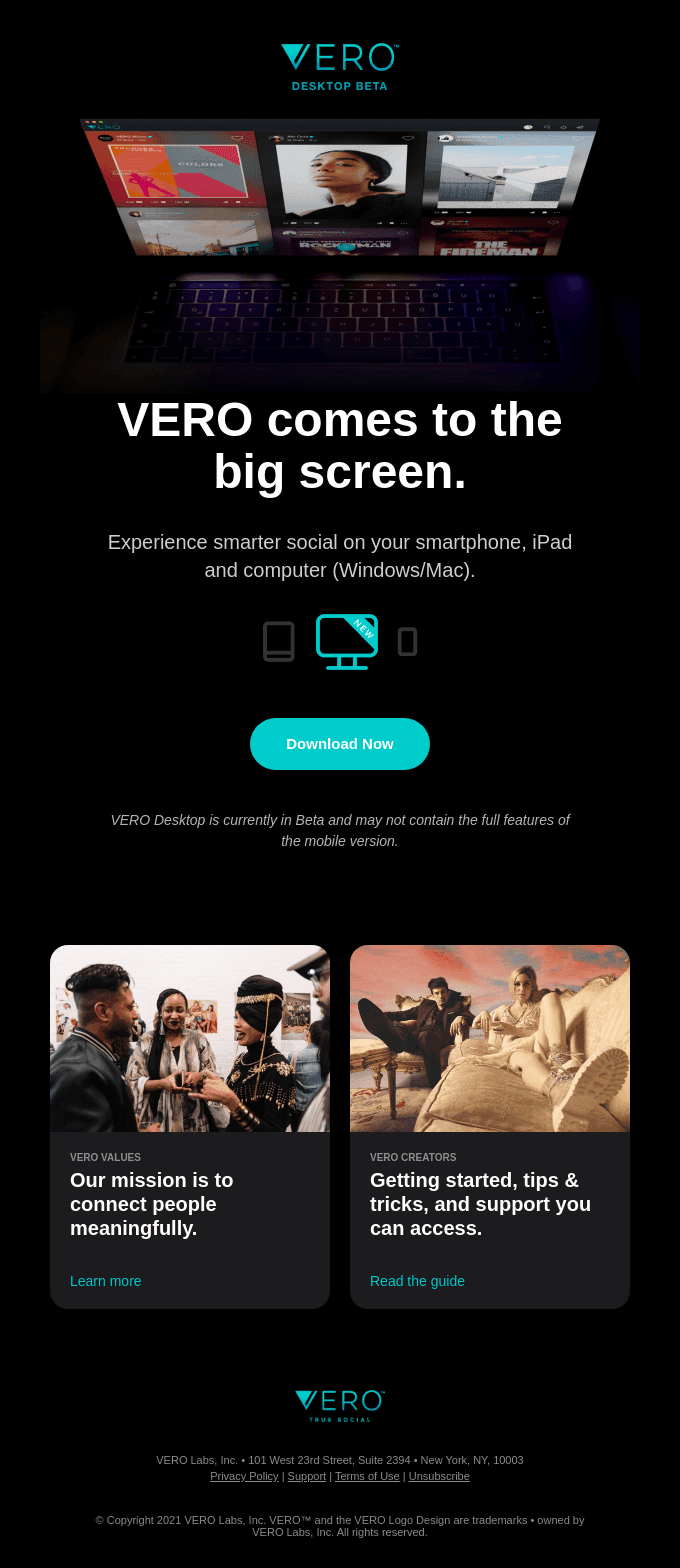 Introducing VERO Desktop