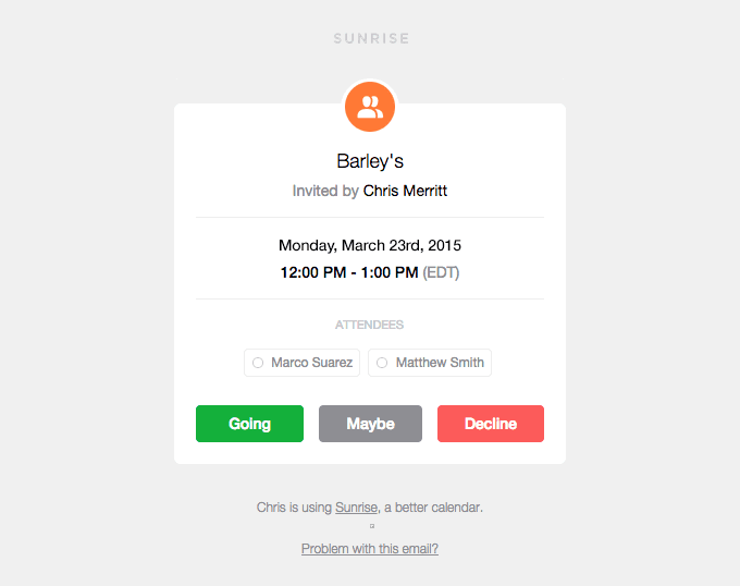 Invitation: Barley’s – Thu, Apr 02 @ 12:00pm (EDT)