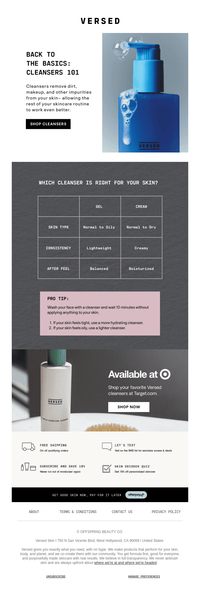 Is your cleanser right for you?