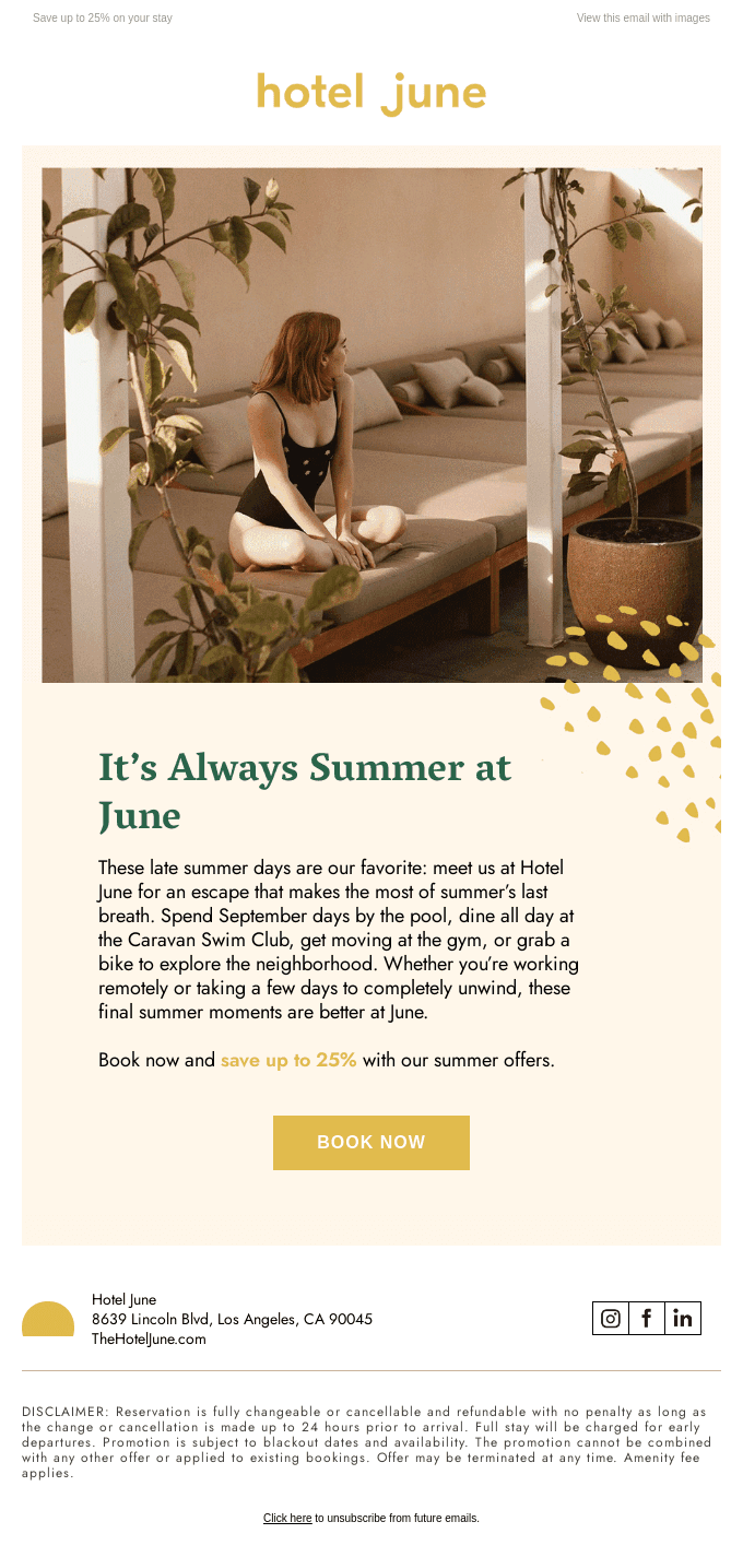 It’s Always Summer at June