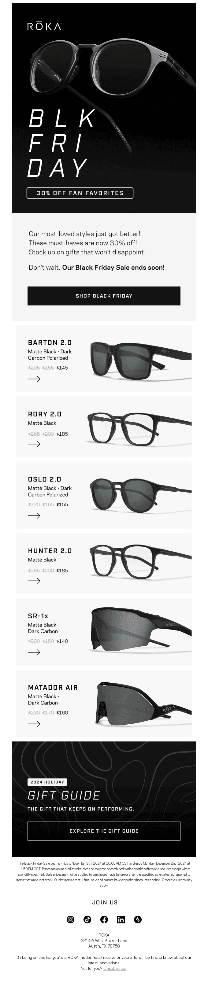 ⚫ It’s. Black. Friday. ⚫