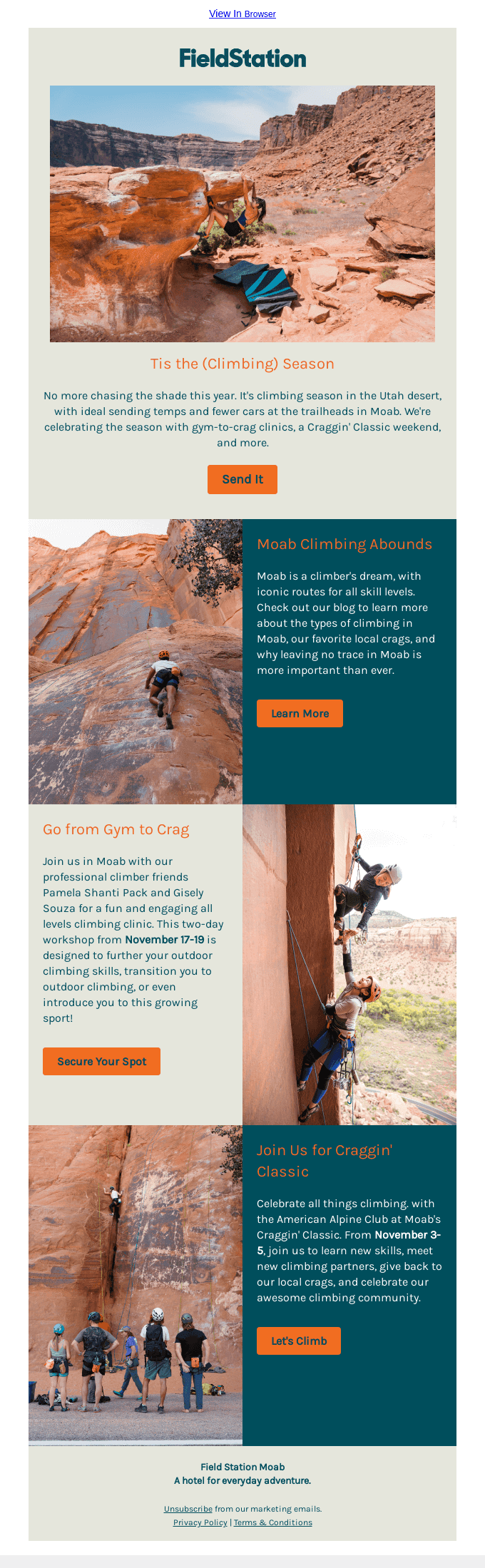 It's Climbing Season in Moab