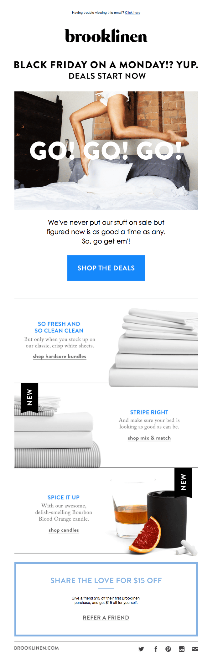 It’s Go Time. Black Friday Starts Now!