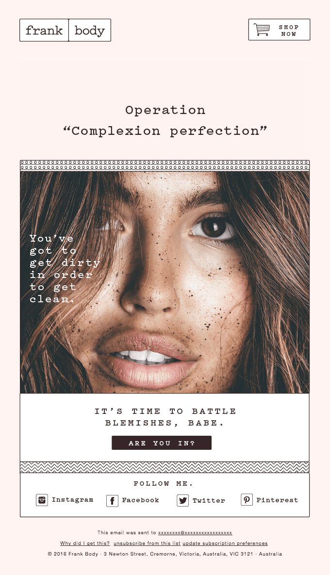 It’s time. 29 days to clearer, healthier skin.