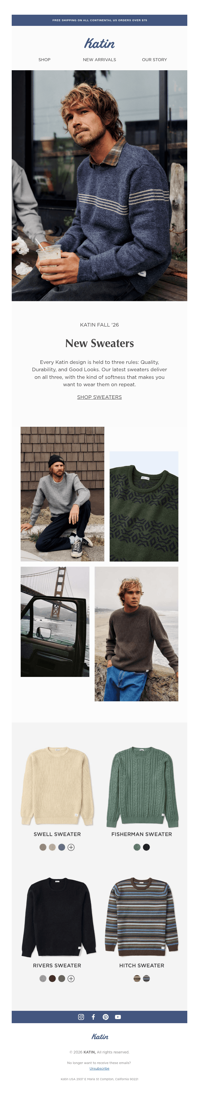 New Sweaters