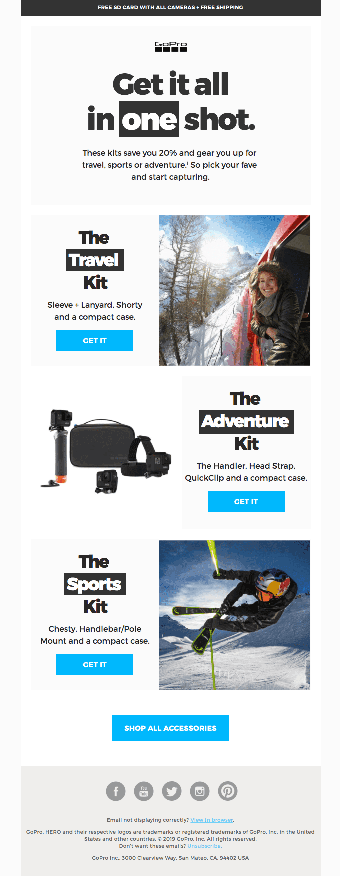 Killer kit. Killer price.