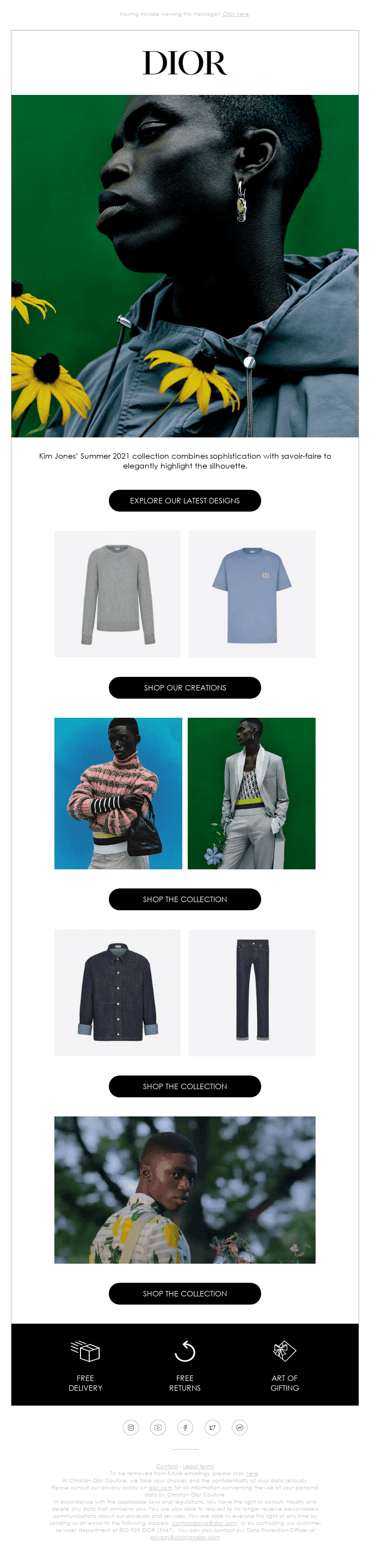 Kim Jones’ Colorful Escapism