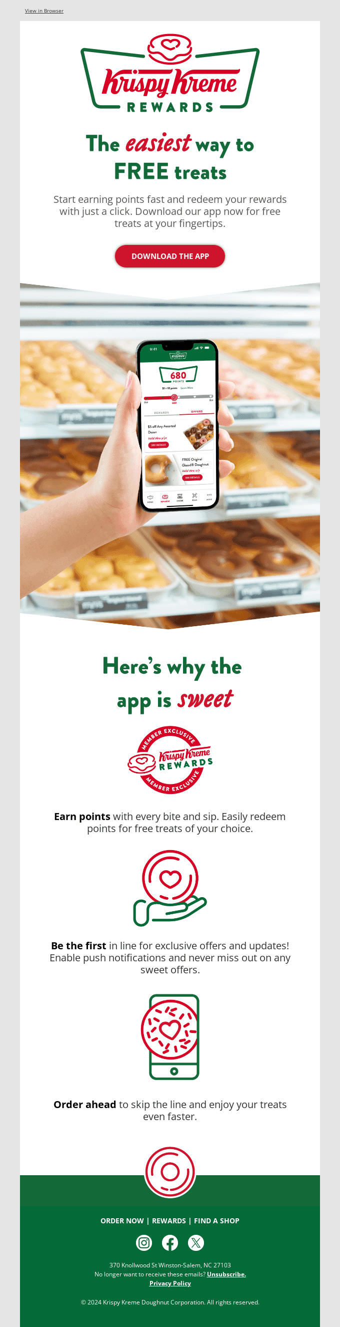 Krispy Kreme Rewards