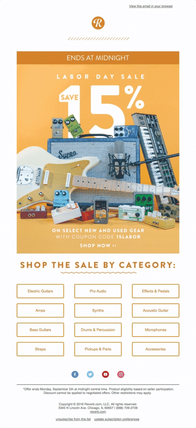 Labor Day Sale begins