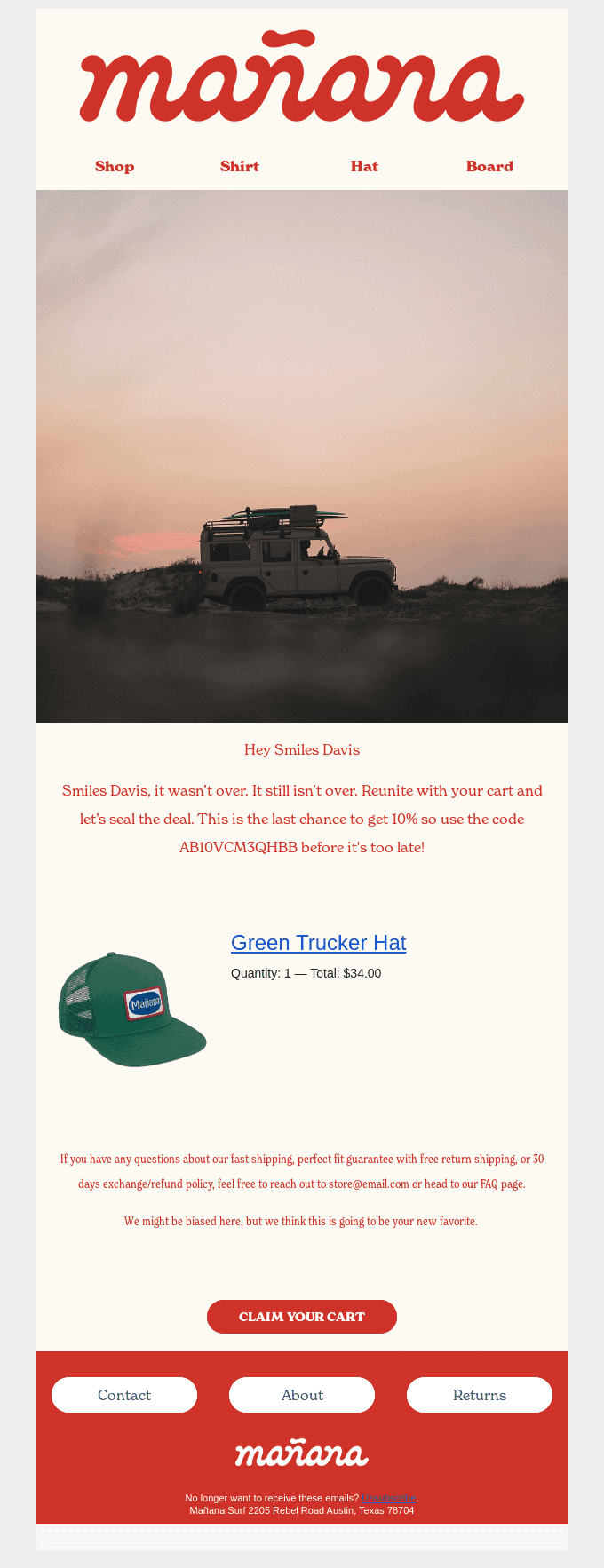 Last Chance to save!