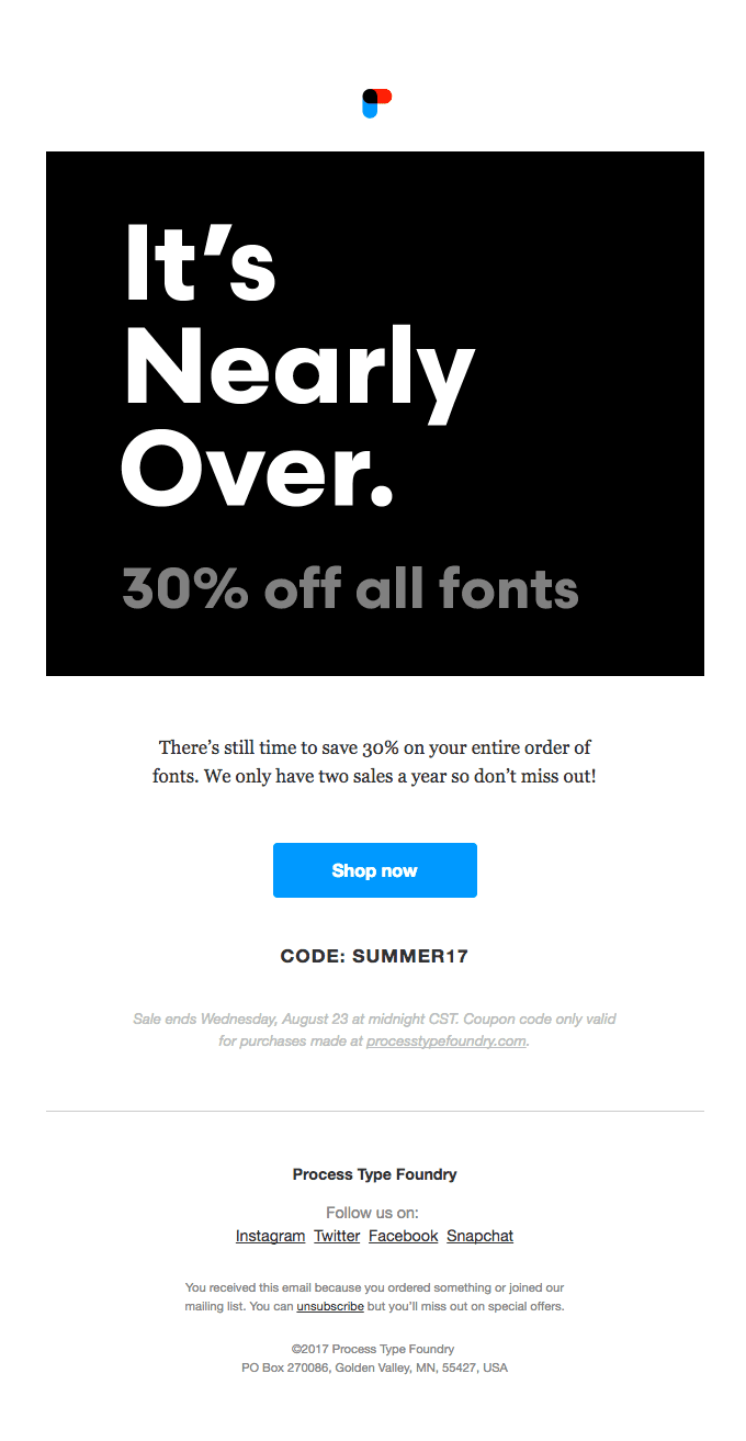 Last day to save 30%
